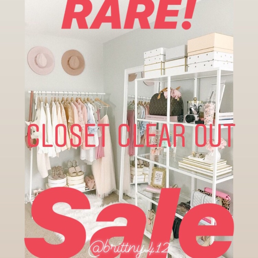 CLOSET CLEAR OUT SALE 🌻